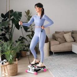 HMS Fitness Stepper (Dual-Way) Mit Expandern S3033 Schwarz/pink/weiss -Tnt Champion Geschaft HMS Fitness Stepper S3033 17 22 104 6 600x600 1