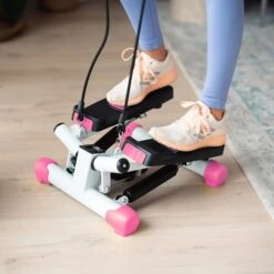 HMS Fitness Stepper (Dual-Way) Mit Expandern S3033 Schwarz/pink/weiss -Tnt Champion Geschaft HMS Fitness Stepper S3033 17 22 104 8 600x600 1