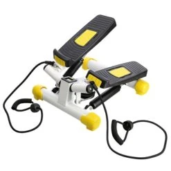 HMS Fitness Stepper (Dual-Way) Mit Expandern S3033 Weiss/gelb/schwarz