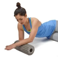 Oliver Fitness Faszienrolle 32cm Gerillt Grau