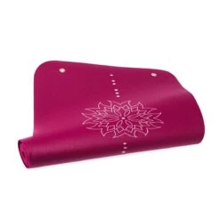 Tiguar Yogamatte (hochwertiger Gummi Und PVC) 183x60x0,5cm Lila - 1 Stück