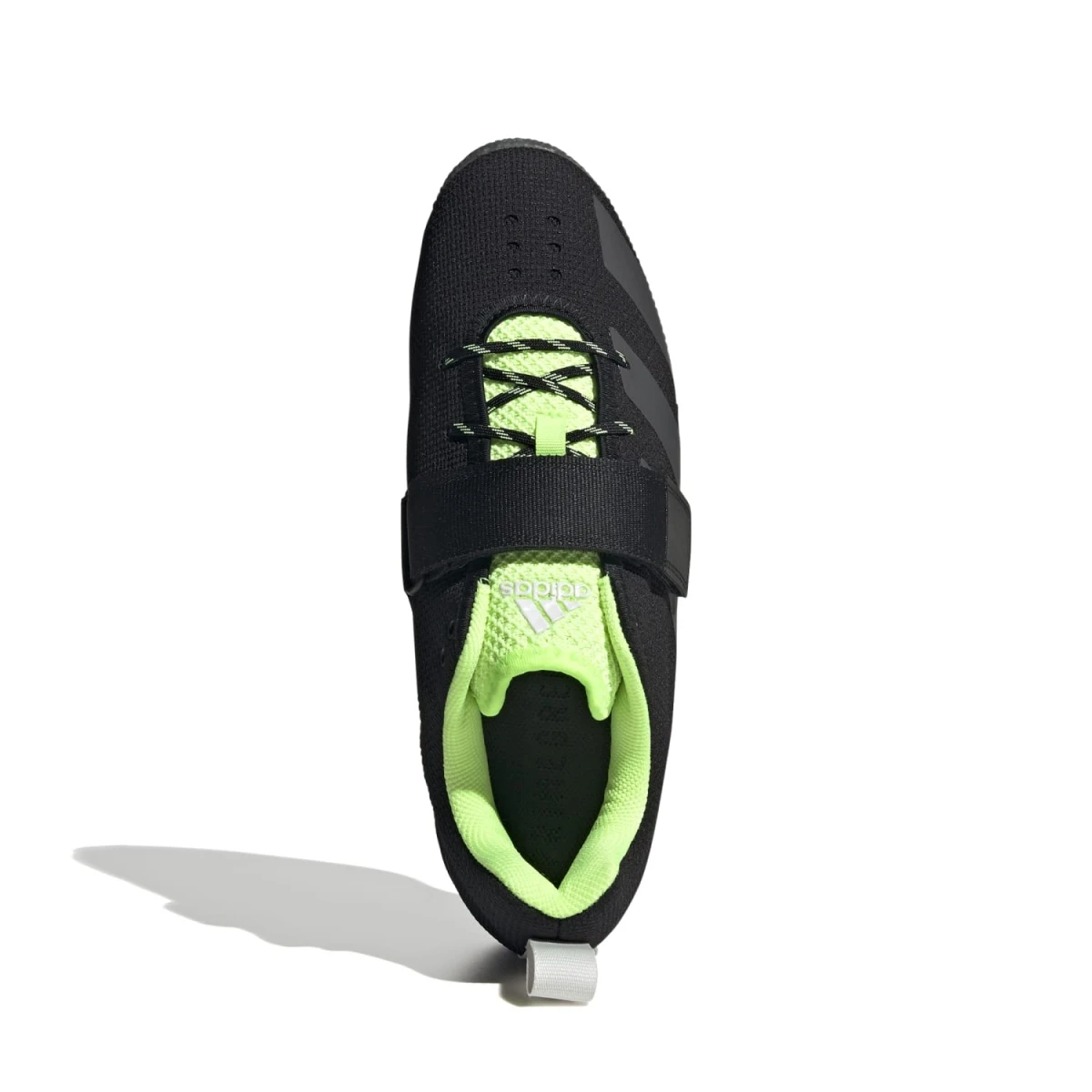 ADIDAS PERFORMANCE Adidas Fitnessschuhe Adipower II (Gewichtheberschuh) Schwarz/grün Herren 5 ADIDAS PERFORMANCE Adidas Fitnessschuhe Adipower II (Gewichtheberschuh) Schwarz/grün Herren – Bild 4