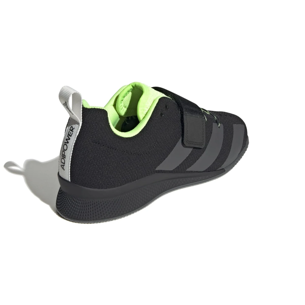 ADIDAS PERFORMANCE Adidas Fitnessschuhe Adipower II (Gewichtheberschuh) Schwarz/grün Herren 8 ADIDAS PERFORMANCE Adidas Fitnessschuhe Adipower II (Gewichtheberschuh) Schwarz/grün Herren – Bild 7