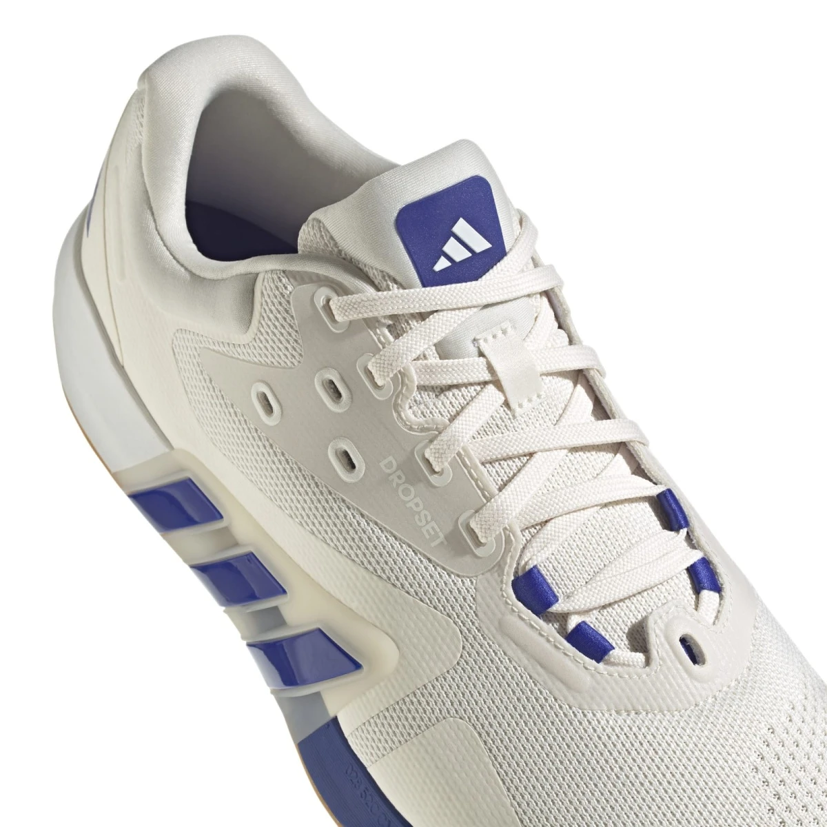 ADIDAS PERFORMANCE Adidas Fitnessschuhe Dropset Trainer Weiss/blau Herren 4 ADIDAS PERFORMANCE Adidas Fitnessschuhe Dropset Trainer Weiss/blau Herren – Bild 2