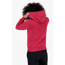 Champion Kapuzenpullover (Hoodie Gefüttert) American Classic Kleiner Logo Schriftzug Magentarot Damen -Tnt Champion Geschaft chpeu 114416 rs061 full back 1200x1200 1