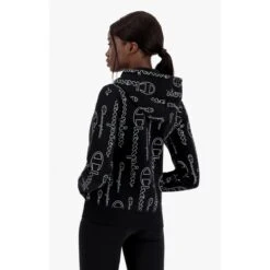 Champion Kapuzenpullover (Hoodie) American Classic Graphic Logo Schriftzug Schwarz Damen 10 Champion Kapuzenpullover (Hoodie) American Classic Graphic Logo Schriftzug Schwarz Damen -Tnt Champion Geschaft chpeu 114417 kl001 full back 1200x1200 1