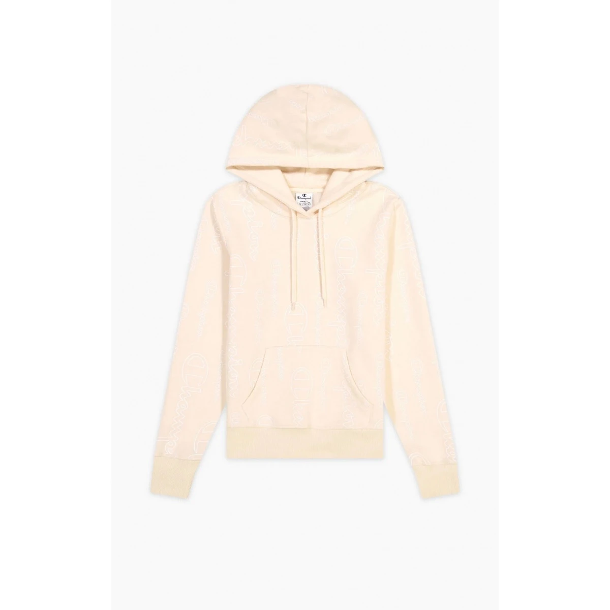 Champion Kapuzenpullover (Hoodie) American Classic Graphic Logo Schriftzug Gelb Damen 4 Champion Kapuzenpullover (Hoodie) American Classic Graphic Logo Schriftzug Gelb Damen – Bild 2