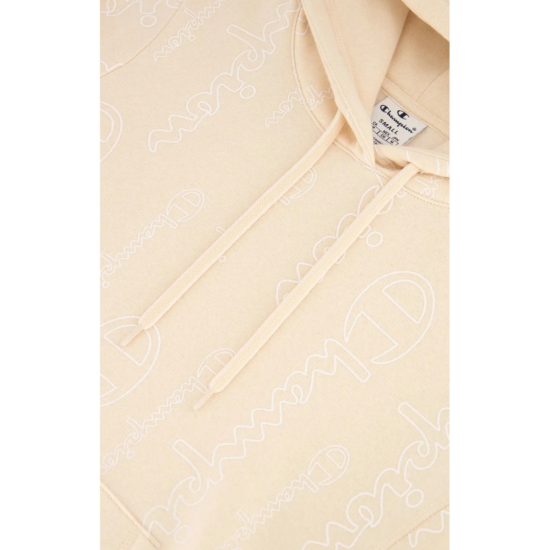 Champion Kapuzenpullover (Hoodie) American Classic Graphic Logo Schriftzug Gelb Damen 5 Champion Kapuzenpullover (Hoodie) American Classic Graphic Logo Schriftzug Gelb Damen – Bild 3