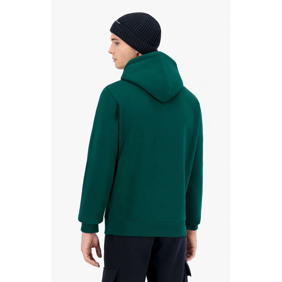 Champion Kapuzenpullover Hoodie Logo Print (gefüttert) Laubgrün Herren 6 Champion Kapuzenpullover Hoodie Logo Print (gefüttert) Laubgrün Herren – Bild 4