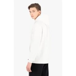 Champion Kapuzenpullover Hoodie Logo Print (gefüttert) Weiss Herren 13 Champion Kapuzenpullover Hoodie Logo Print (gefüttert) Weiss Herren -Tnt Champion Geschaft chpeu 214743 ww001 full back 1200x1200 1