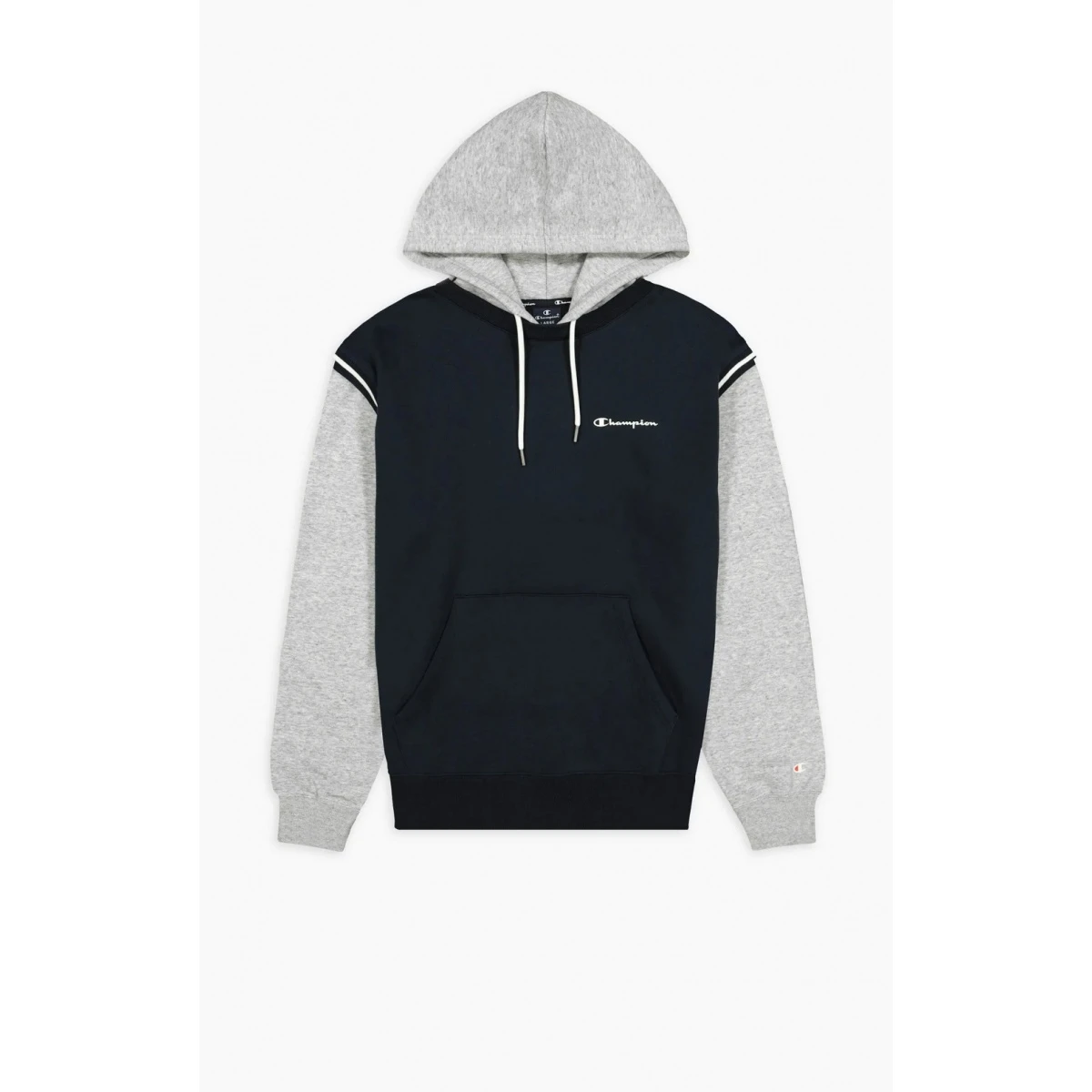 Champion Kapuzenpullover (Baumwoll-Hoodie) Kontrastfarben Mit Kleinem Logo Navyblau Herren 4 Champion Kapuzenpullover (Baumwoll-Hoodie) Kontrastfarben Mit Kleinem Logo Navyblau Herren – Bild 2