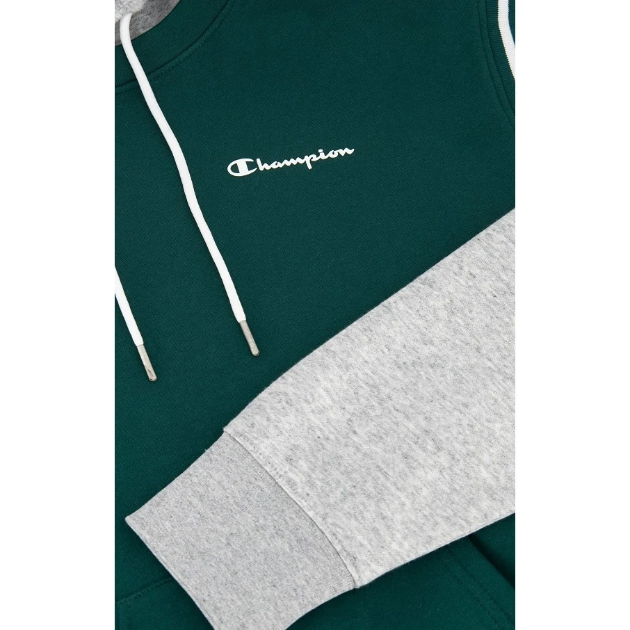 Champion Kapuzenpullover (Baumwoll-Hoodie) Kontrastfarben Mit Kleinem Logo 2021 Grün Herren 5 Champion Kapuzenpullover (Baumwoll-Hoodie) Kontrastfarben Mit Kleinem Logo 2021 Grün Herren – Bild 3
