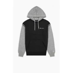 Champion Kapuzenpullover (Baumwoll-Hoodie) Kontrastfarben Mit Kleinem Logo 2021 Schwarz Herren -Tnt Champion Geschaft chpeu 216582 kk001 full 1200x1200 1