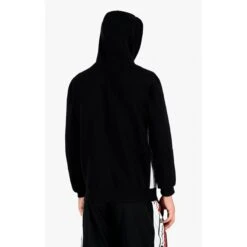 Champion Kapuzenpullover (Fleece Baumwoll-Hoodie) Off Court Mit USA-Logo Schwarz Herren -Tnt Champion Geschaft chpeu 216893 kk001 full back 1200x1200 1